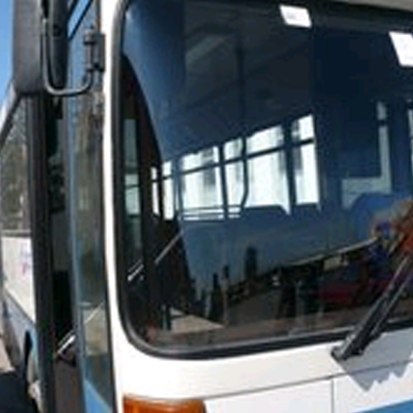parbriz transport in comun